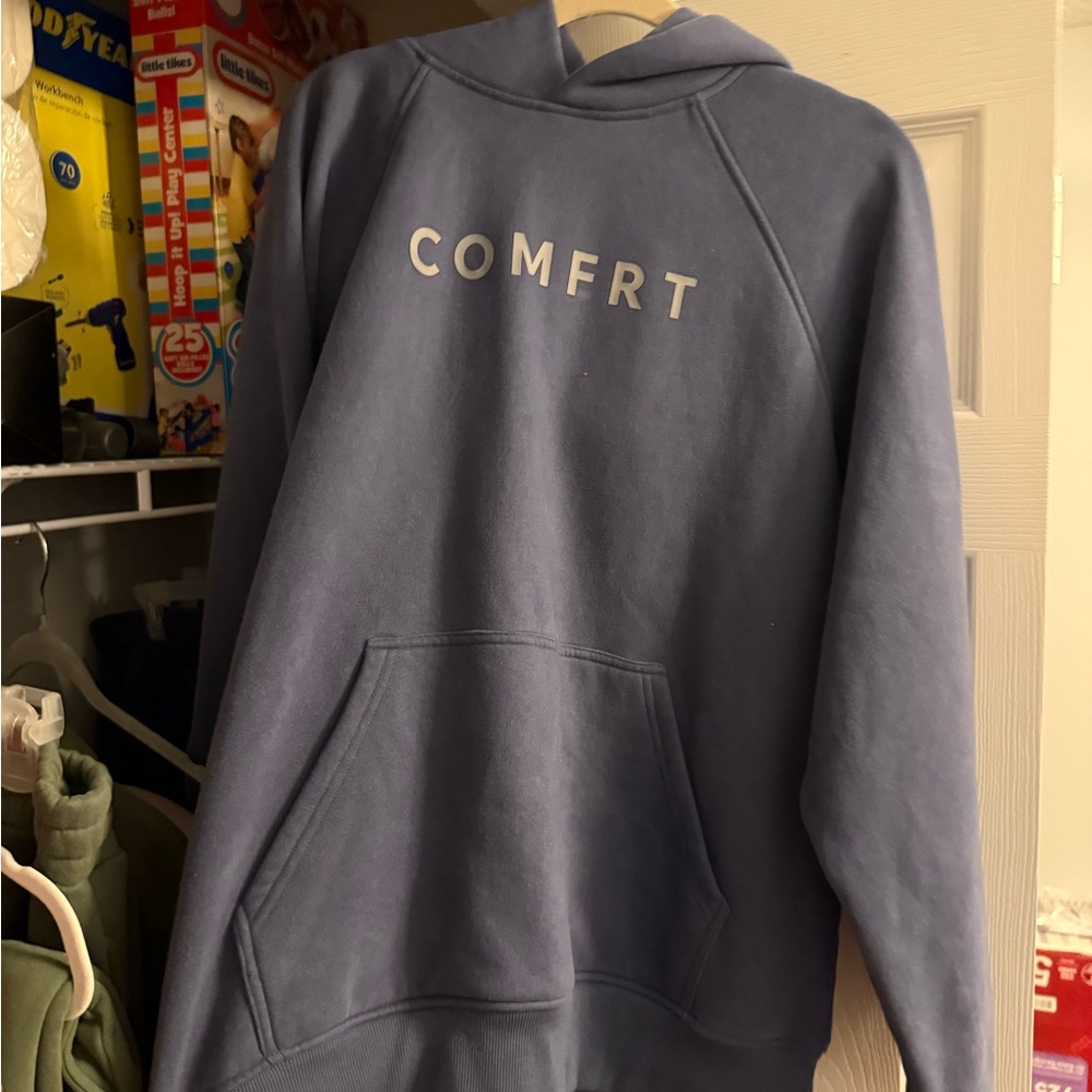 Comfrt Blue Hoodie